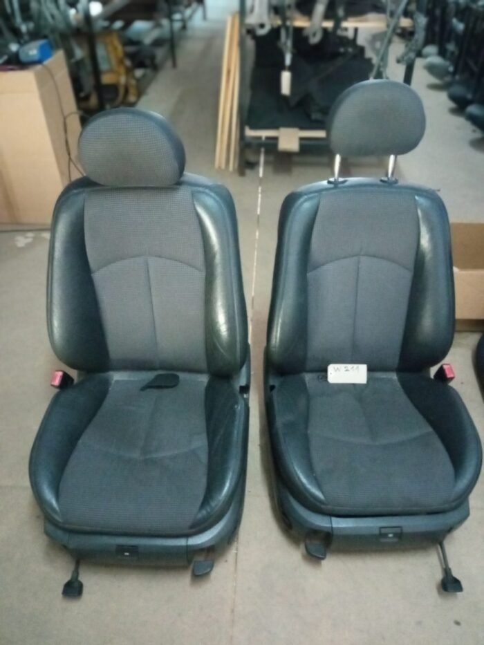 Mercedes Benz W211 03'-09' E CLASS ΣΑΛΟΝΙ ΚΑΘΙΣΜΑΤΑ AVANGARDE ΜΙΣΟ ΔΕΡΜΑ ΑΨΟΓΟ ΚΟΜΠΛΕ ΜΕ ΤΑΠΕΤΣΑΡΙΕΣ